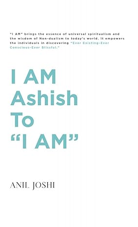 I AM Ashish to “I AM”